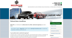 Desktop Screenshot of megafilm.com.br